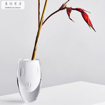 Simple modern Vase ornaments original design model room soft home accessories living room creative flower art art