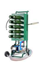 Army electric emergency water purification vehicle Military outdoor portable water cleaner energy-saving and environmental protection field supplies