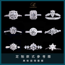 kkidamond jewels custom a carla courting wedding ring drill ring gIA diamond certificate style reference link