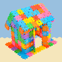 Childrens plastic digital puzzle building blocks Boy 4-5-6 years old baby assembly girl educational toys 1-2-3 years old