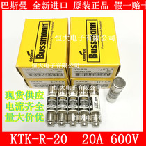 BUSSMANN fast-acting fuse KTK-R-1-2-3-4-5-6-7-10-12-15-20-25-30 600V