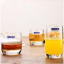 Bow Arrow Glass Water Cup Tea Cup Custom Logos Transparent Water Cup Straight Body Drink Water Cup with hotel unit Home