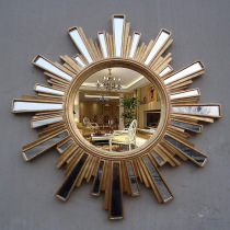 European luxury art decoration mirror Soft home entrance mirror Fireplace wall mirror Sunglasses dining mirror can be customized