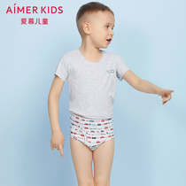 (2 pieces pack) Love kids BUBU car two pieces bag mid-rise briefs AK222Y71