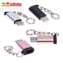 Metal USB 3 1 Type-C Male Connector to Micro USB 2 0 5Pin Fe