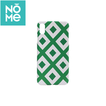 NOME home iPhone X XS XS Max grid phone case green ultra-thin bare metal hand feel