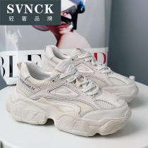 Spring net red torre shoes women's mesh breathable ins sneakers fashion Joker thick-soled casual shoes WL0429