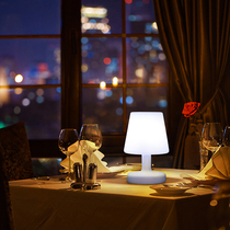 LED table lamp Night light Restaurant decoration bar clear bar Creative charging Hotel front desk Bedroom bedside small table lamp