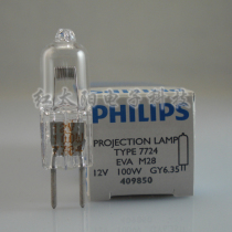 PHILIPS projector bulb microscope halogen bulb PHILIPS 7724 12V100W EVA Rice Bubble