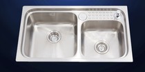 Kohler K-76668T-2KD-NA Leo small slot table kitchen basin