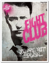 fight club david finch movie poster 2 art film decorative painting