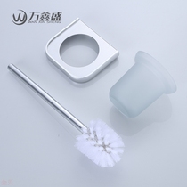 Do not hurt the wall toilet brush set toilet cleaning non-perforated solid household toilet brush wall-mounted soft brush