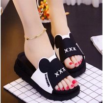 Slippers women Summer new girls sandals wear indoor non-slip sandals female students Korean slippers women