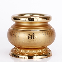 Buddha supplies pure copper alloy incense burner heart of the incense burner for Buddha incense burner home incense burner full set