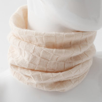 Cashmere bib thickened mens and womens scarves autumn and winter fashion wool warm knitted Korean version of pullover collar Joker