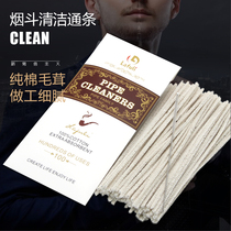 lafoli pure cotton pipe through strip cleaning through strip cotton 100 bags are not easy to lose hair with a through needle