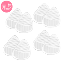 High heel insole semi-Palm silicone anti-pain anti-skid super soft honeycomb thickened half-pad half-size female front foot palm socks
