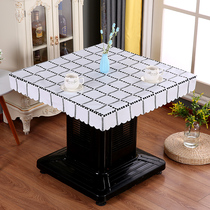 Environmental protection oil-proof and anti-scalding flame retardant leather cover Electric heating table cover cover Leather desktop Mahjong table leather cover Waterproof tablecloth table cover
