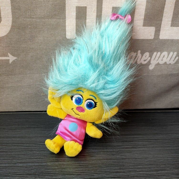 外贸垮境精灵trolls波比布兰奇亮闪闪毛绒玩具公仔玩偶娃娃礼品