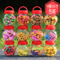 30 buckets of rubber-coated erasers for school gifts Primary school children Kindergarten prizes Creative stationery small gift wholesale
