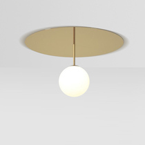 Modern minimalist INS bedroom ceiling lamp American corridor aisle cloakroom porch designer Net red ceiling lamp