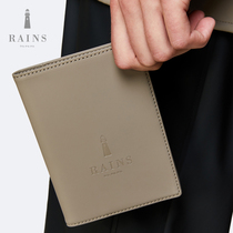 Rains Passport Holder waterproof portable Passport cover business card card case Card Case card cover