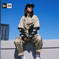 New Era New Era X Dickies joint multi-pocket cool overalls trousers autumn and winter jumpsuit for men and women