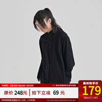 PCLP scarf glued placard 2021 new national tide card easy round collar cover head long sleeve male