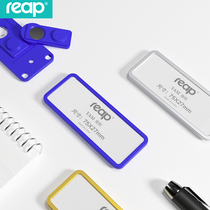 Rip badge pin pin type label hotel staff card salesperson badge paper can be customized to replace Hospital Nurse Badge Company name badge information card business number plate student school card