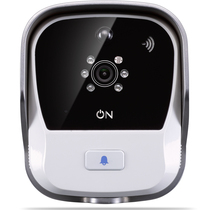 ON Intelligent Wireless WiFi Visible Anti-Prying Doorbell 165 Degrees Wide-angle Infrared Night Vision Electronic Cat Eye Professional Defense