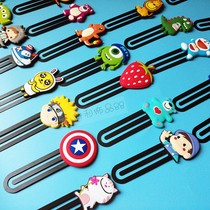 1 cartoon bookmarks for students with customized exquisite creative stationery cute bookmarks Childrens Day gifts