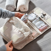 Net celebrity makeup bag small portable Korean simple girl heart wash bag storage bag large capacity mens makeup bag