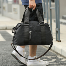 Thickened washed canvas bag mens bag large-capacity mens handbag shoulder bag diagonal travel bag luggage bag