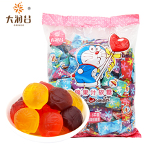 Darun Valley Doraemon fruit juice soft qq gummy 1000g Wedding celebration candy Childrens snacks in bulk