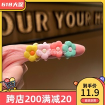 Girl baby cute hair ring head rope child not hurt hair rubber fascia hair princess hair princess haircut zahin