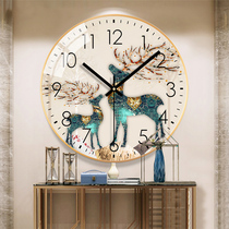 Nordic watch walling chimes decoration simple creative modern wall art fashion net red household atmospheric clock