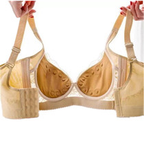 Beauty salon health care bra energy volcanic stone lace upper bracket gathered sub-milk thin adjustable underwear