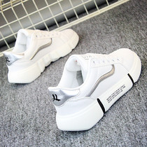 Hong Kong Boomer Shoes 2021 New Thick Underfloor Shoes Mens Korean Version 100 Hitch Sneakers Lovers Little White Shoes Casual Shoes