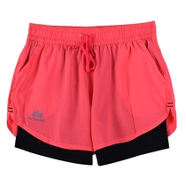 Onijie jogging step cross-country marathon shorts womens quick-drying anti-walking belt lined summer fitness yoga pants