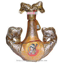 Inner Mongolia herdsmen water bag wine skin bag wine bottle double head Horse Grassland milk wine horse milk wine Pure Grain Brewing Collection process