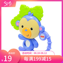 Fisher Cute Animal Sports Teether Baby Soothing rattle toy Baby Teether 3-6 months toy