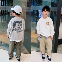 Clearance does not return the boys clothes 2019 autumn new childrens clothing parent-child clothing childrens long sleeve coat