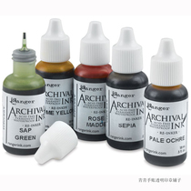 Ranger Oily Waterproof Import Print Clay Print table supplement Archival Ink Reinker