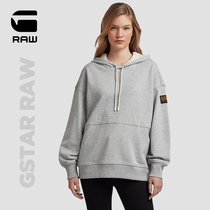 G-STAR RAW2021 Spring Summer Ladies Loose Loose Casual Alphabet with Hat Weater D19130