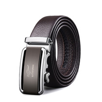 New Kangaroo brand mens belt Pure first layer cowhide youth casual automatic buckle belt Genuine leather business pants