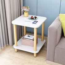 Creative balcony bedside tea a few small round tables on the side of the sofa side table house simple small house type