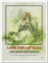 wild strawberry bergman movie poster art film decorative painting