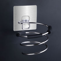 Perforated Stainless Steel Electric Hair Dryer Rack Sub-Washbasin Vegetable Basket Hook Rack Bathroom Shelve Toilet Toilet