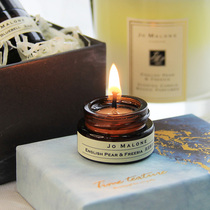 5 gr SPLIT ZUCMA JOMALONE SMALL SAMPLE MAROON GLASS JARS WITH HAND-SCENTED HANDMADE AND FRAGRANT LAVENDER