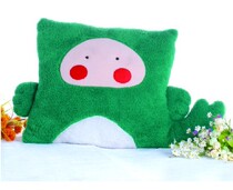 Hand sewn self made twelve Constellation Double Fish Seat Holding Pillow Plush Paparazzi Cloth Doll Handmade Fabric DIY Material Package